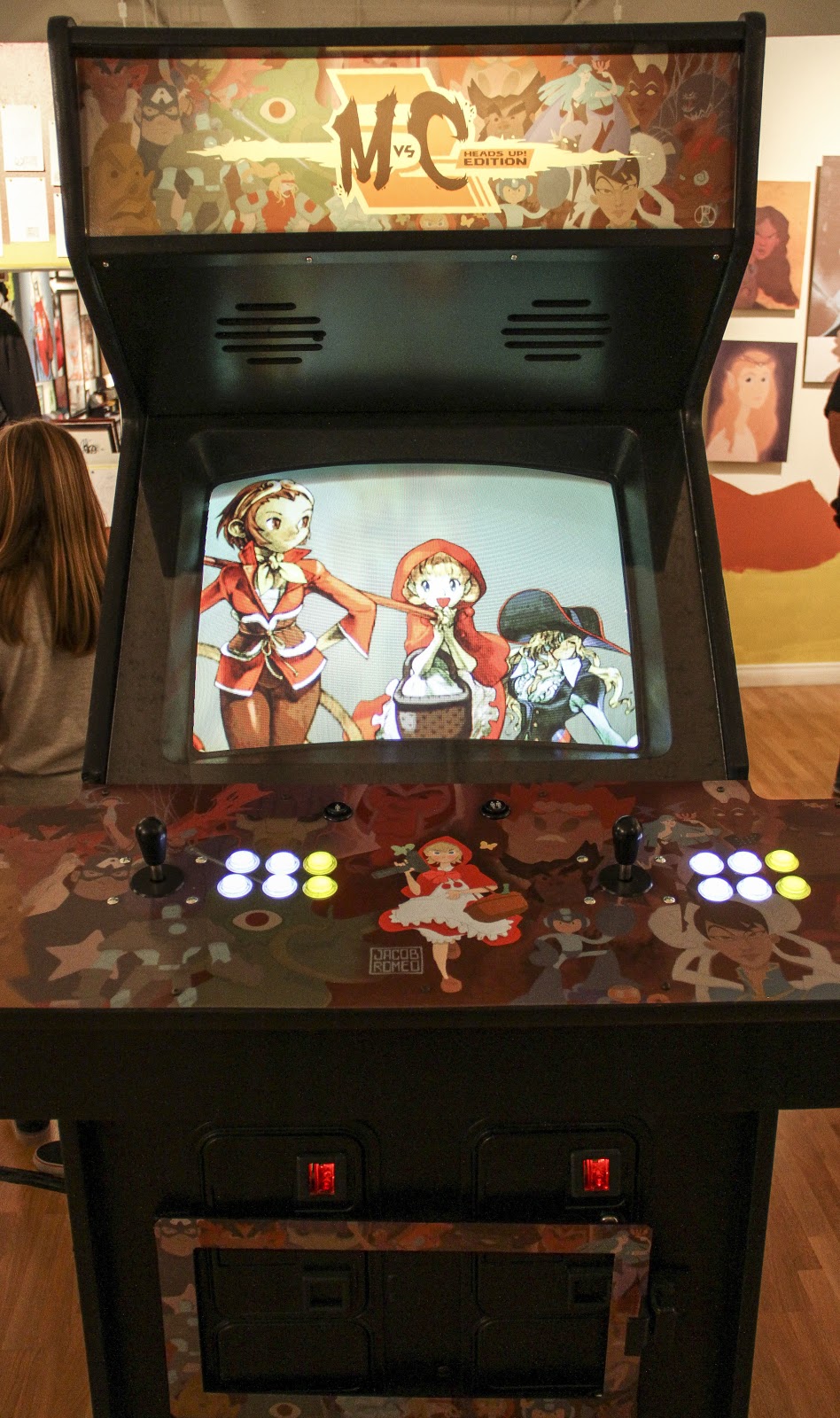 marvel vs capcom arcade cabinet